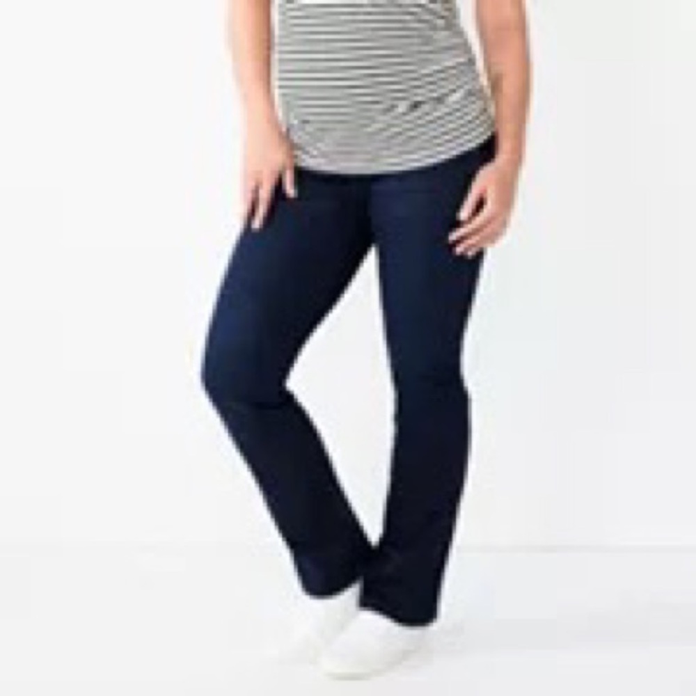 Maternity Sonoma Goods For Life® Over-The-Belly Bootcut Jeans
12-MAT, Dark Wash